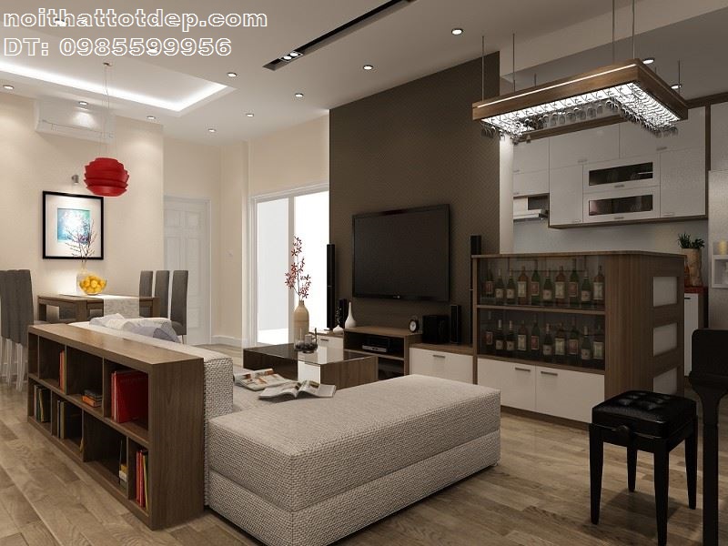 Nội thất chung cư việt hưng đẹp đơn giản và tiết kiệm 